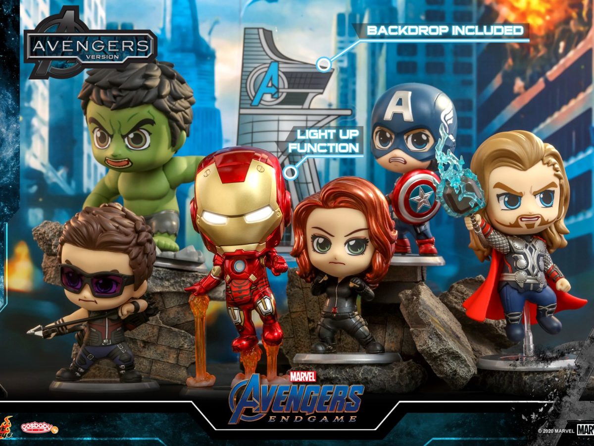 IN STOCK Marvel Hot Toys Avengers Infinity War Cosbaby Thor Powered Up Ver. 