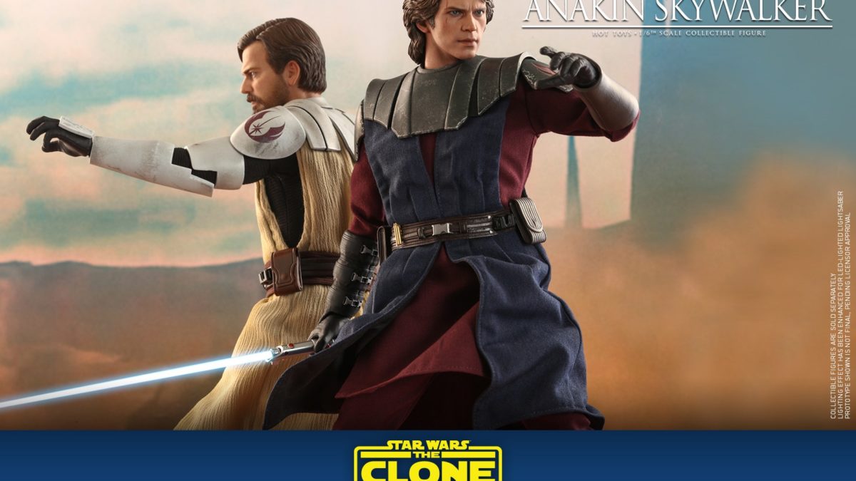 anakin hot toys clone wars