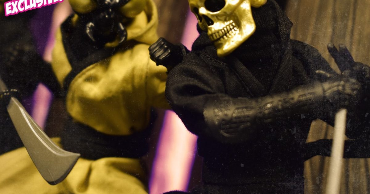 mezco メズコ　one12collective golden skull One:12 Collective House of The Golden Skulls: Gold Skull