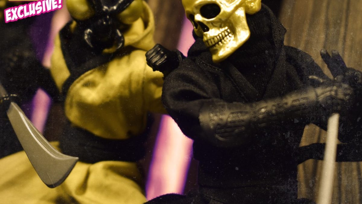 Mezco Toyz Secretly Releases Gold Skull Ninja One:12 Collective Figure