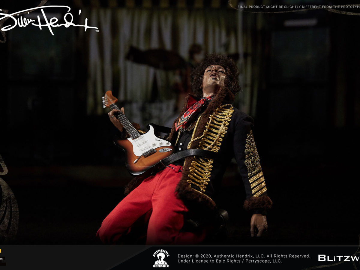 BLITZWAY 1/6スケール ジミ・ヘンドリックス ブリッツウェイ Jimi Hendrix Gets A Rocking 1/6 Scale Figure from Blitzway