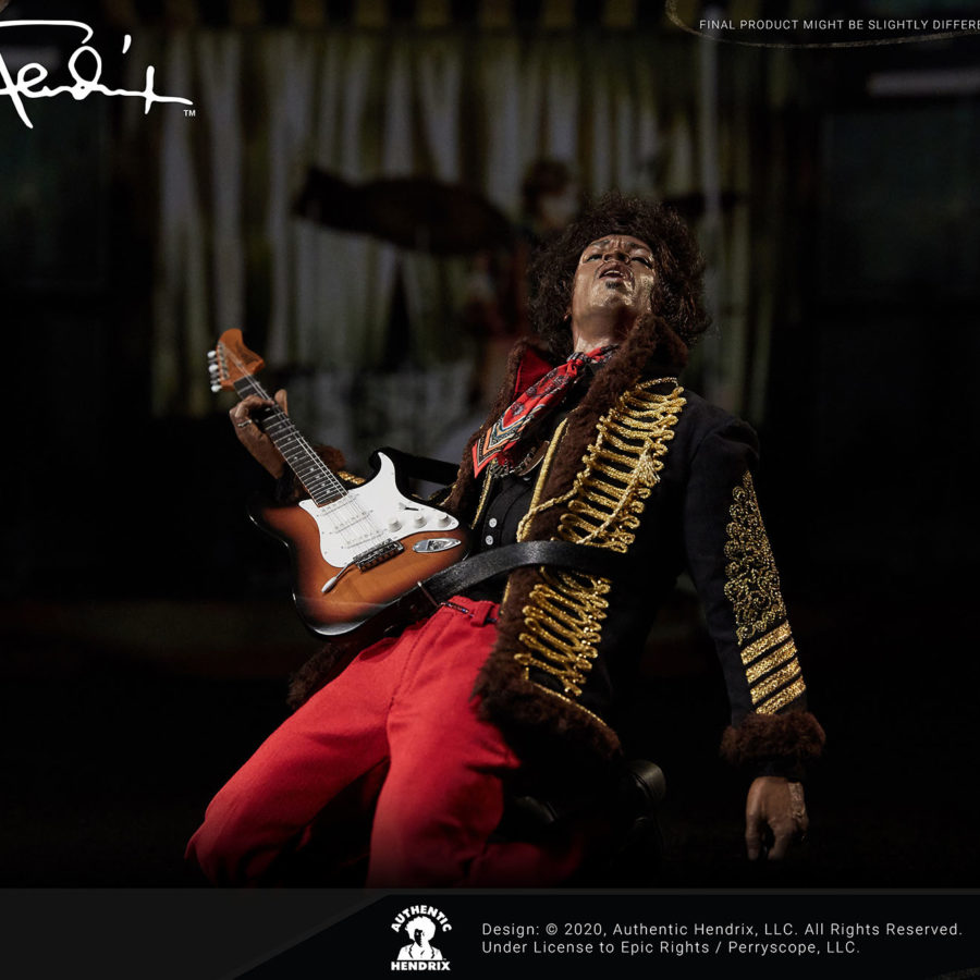 ブリッツウェイ blitzway ジミ・ヘンドリックス １/6 可動フィギュア Amazon.com: Blitzway - Jimi Hendrix - Premium UMS 1/6th