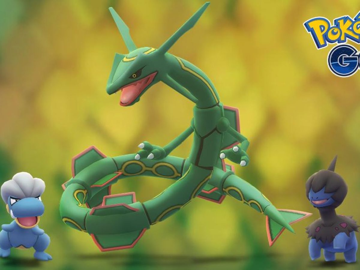 Shiny Rayquaza - Pokemon Go