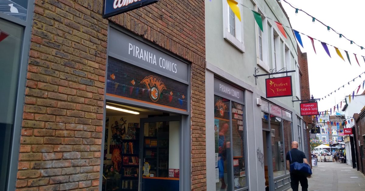 Piranha Comics of London, Revitalised in Lockdown, Hiring Staff