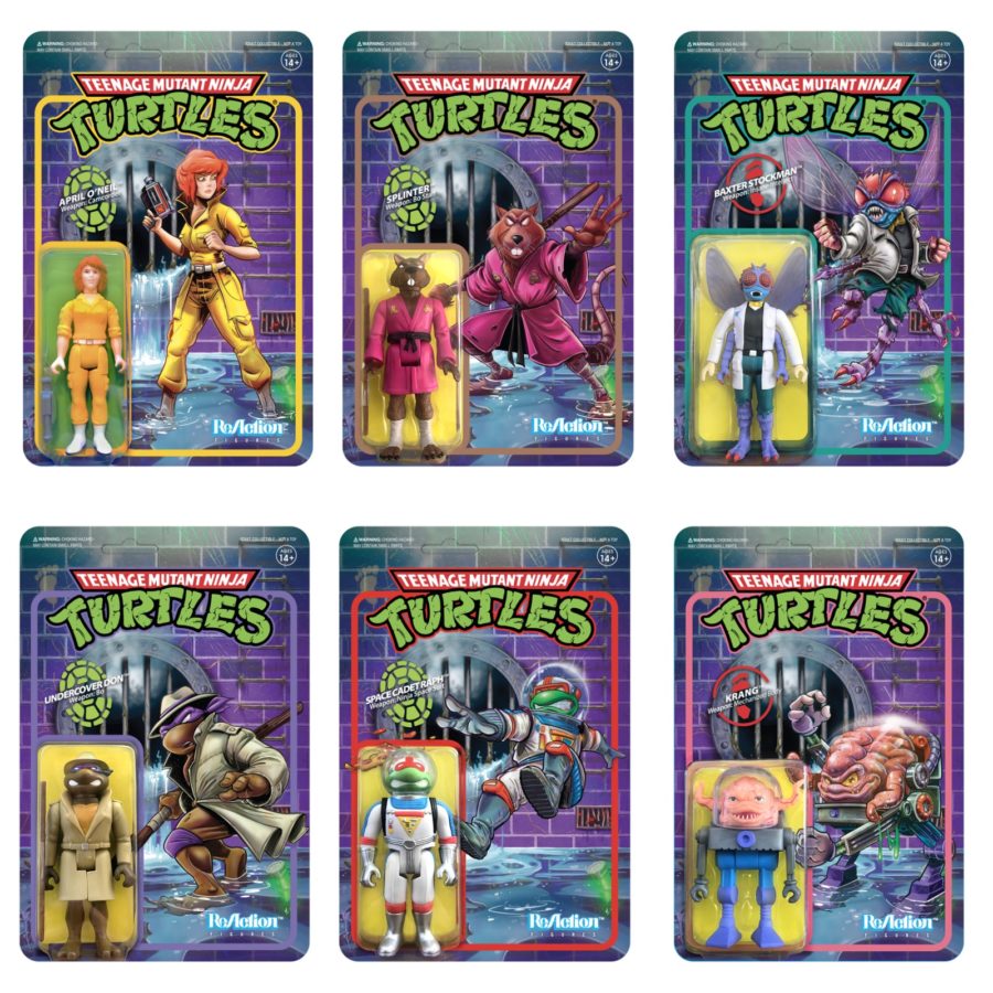 tmnt reaction figures