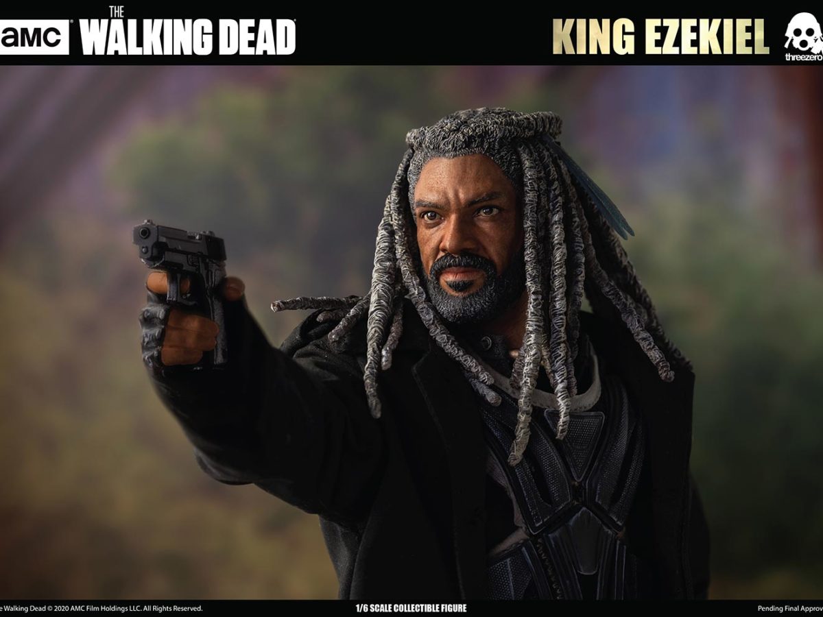 The Walking Dead Ezekiel Protects The Kingdom with Threezero