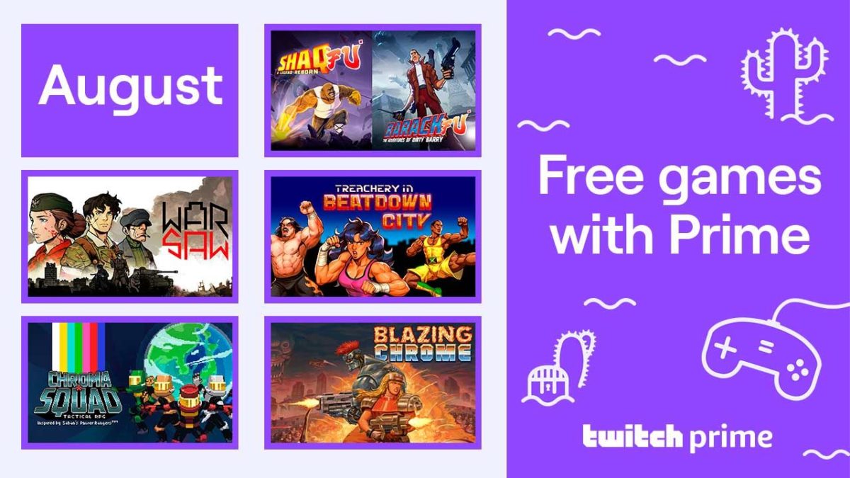 Twitch prime best sale switch games