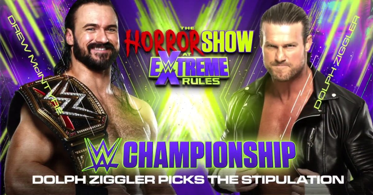 Dolph Ziggler Stacks Deck Against Drew McIntyre WWE Extreme Rules