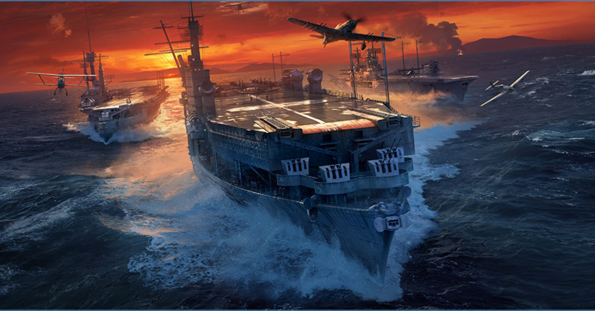 world of warships carrier update