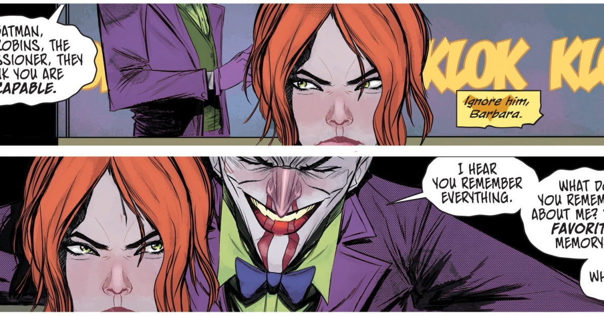 The Killing Joke Is Back In Full DC Continuity (Batgirl #47 Spoilers)