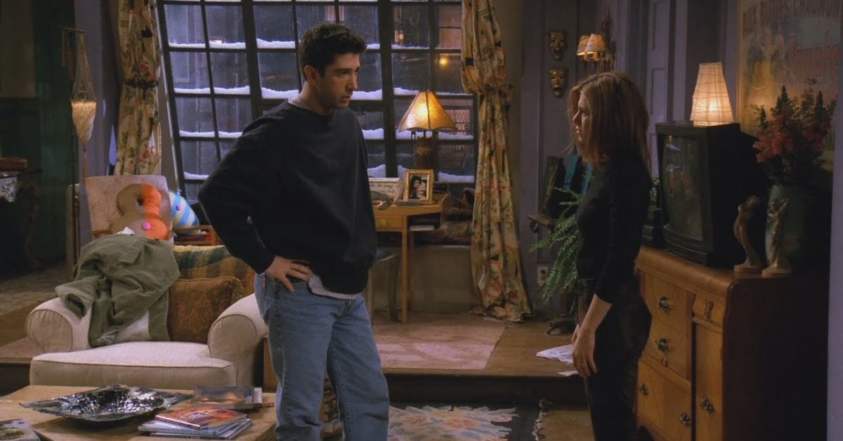 Friends Star David Schwimmer Settles Ross/Rachel "On Break ...