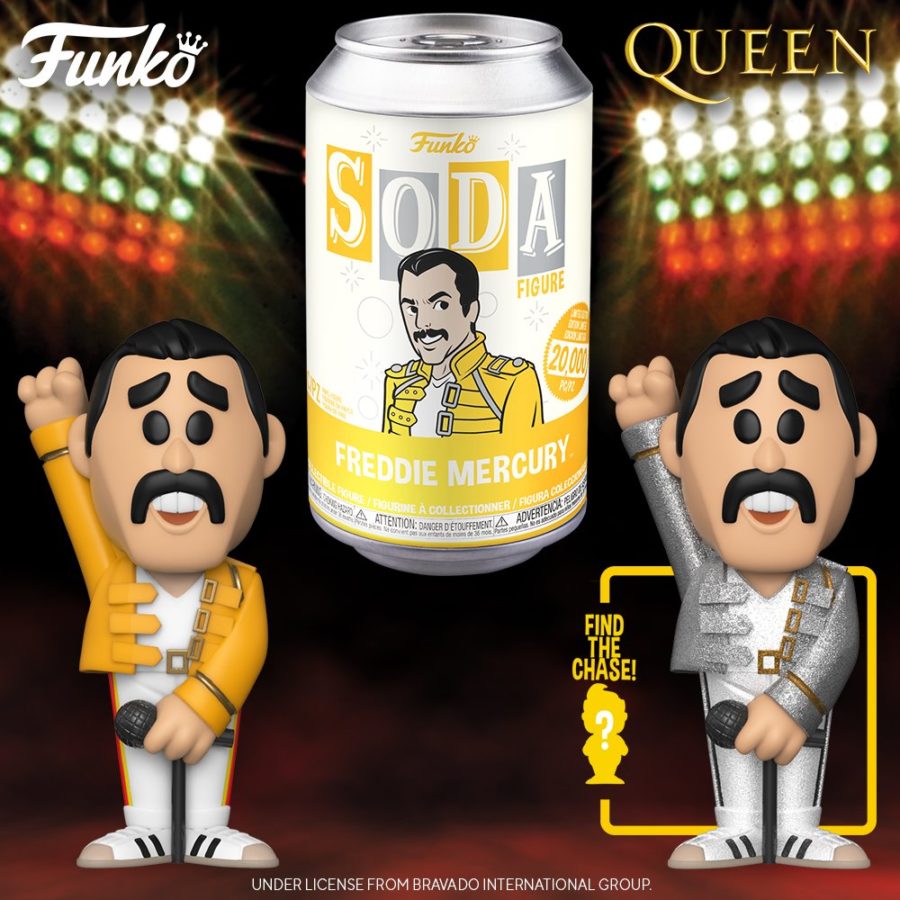 Funko Pop Vinyl Soda Freddie Mercury Queen Rocks 20000 Chance in Stock for sale online 
