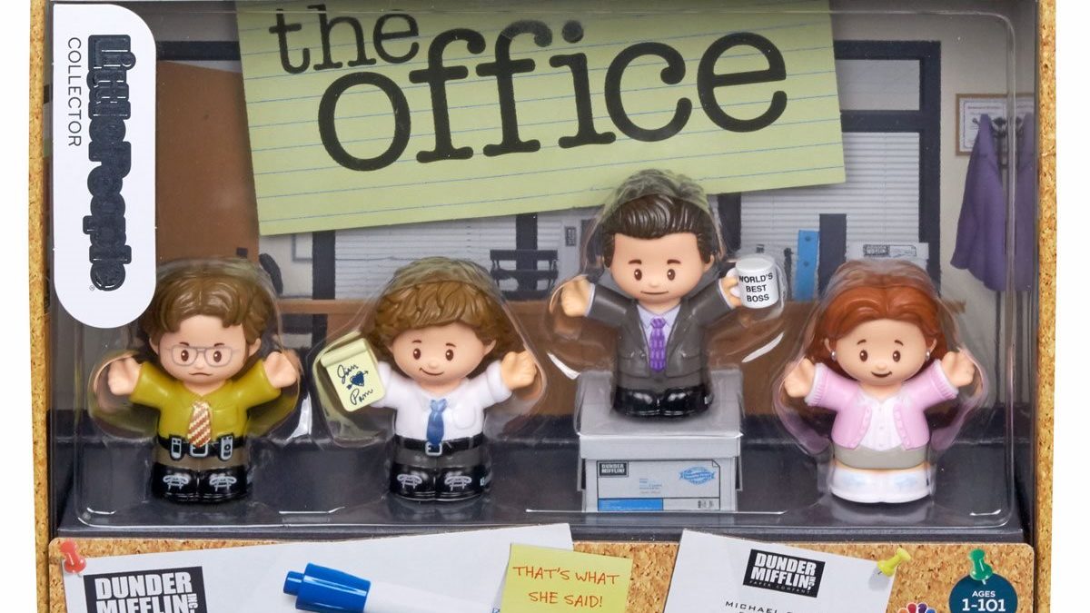Fisher-Price Little People The Office Figure Set for sale online 