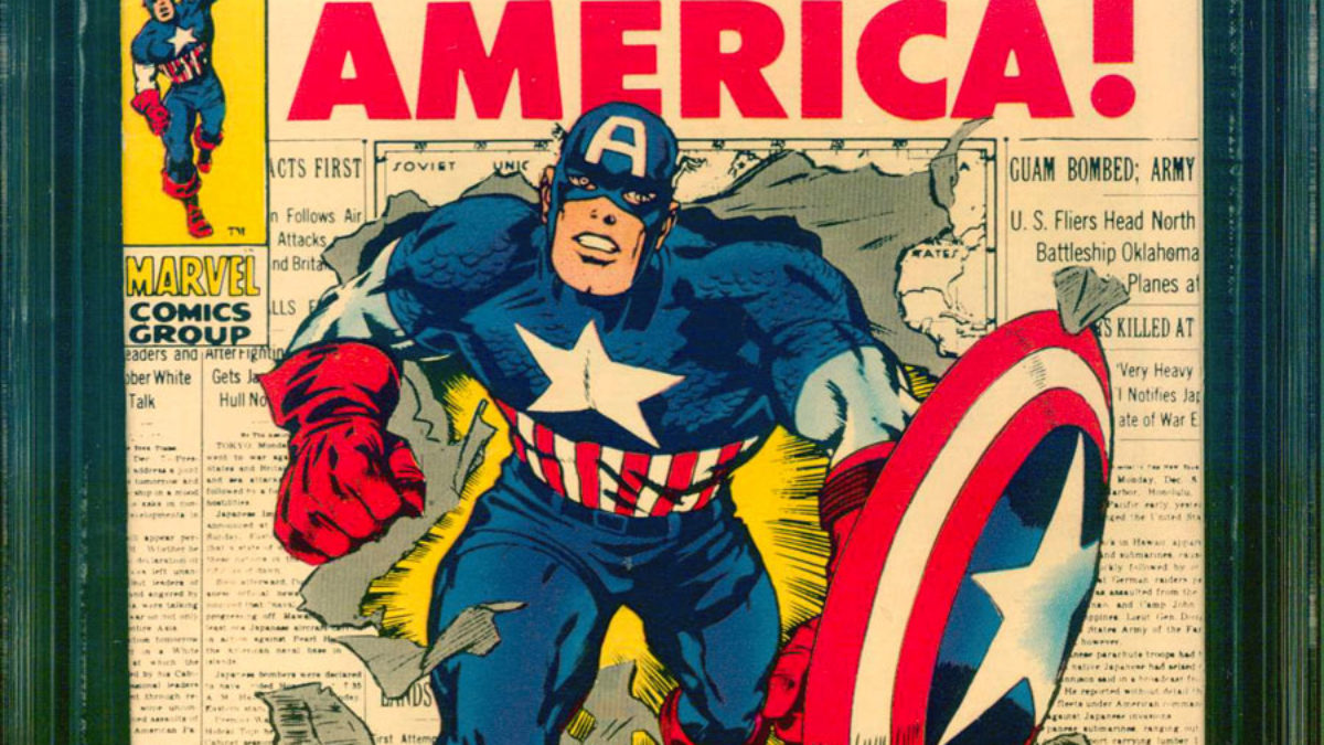 One Of The Coolest Captain America Comics Is Up For Auction