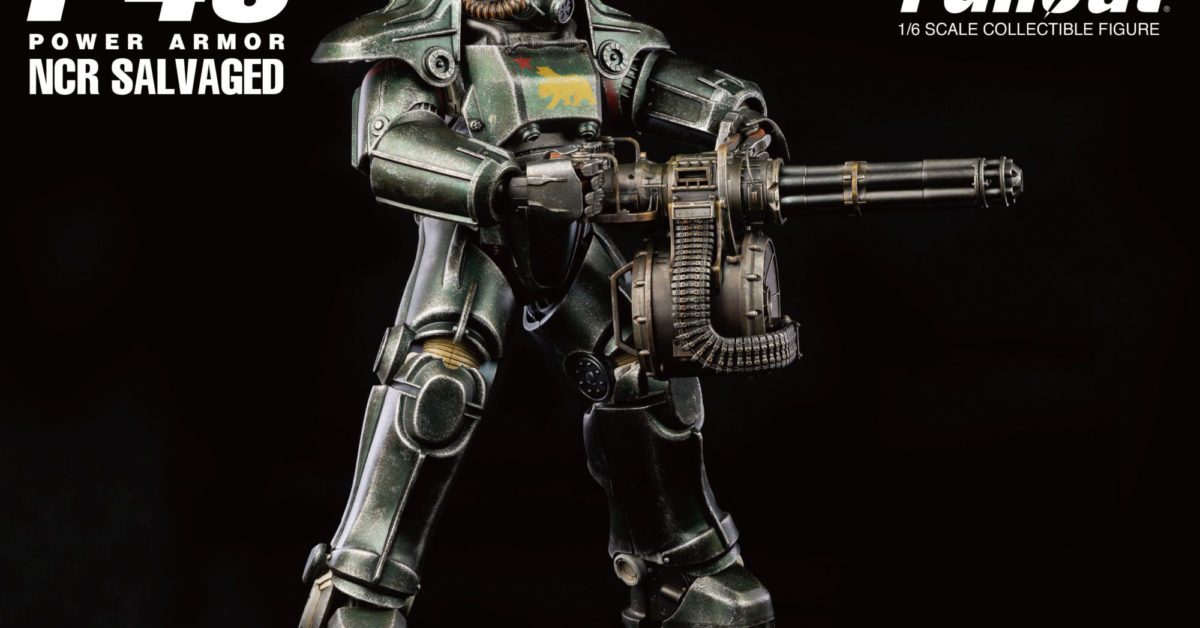 Fallout T-45 NCR Power Armor Figure Coming to Threezero