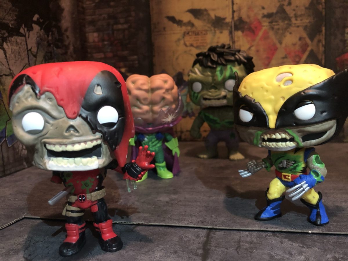  Funko Pop! Marvel: Marvel Zombies - Deadpool : Funko: Toys &  Games