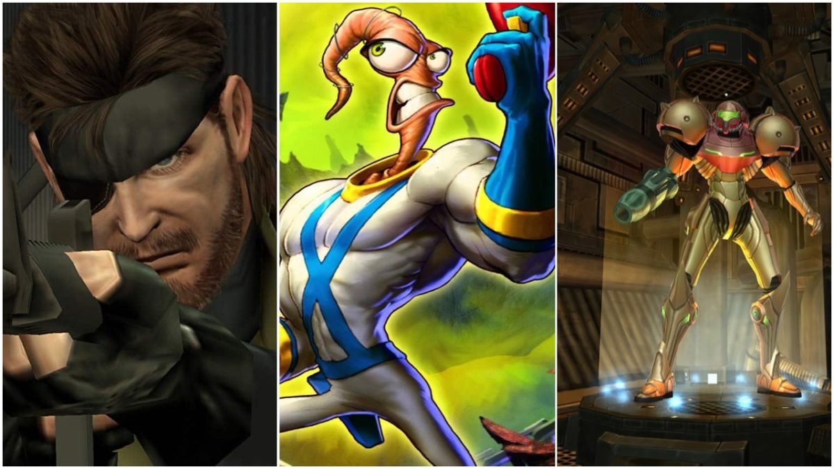 Metal Gear Earthworm Jim Metroid 3 Game Ips Ready For Streaming