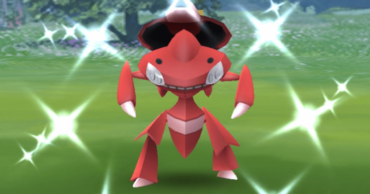 Can Genesect with Shock Drive be shiny in Pokemon GO?