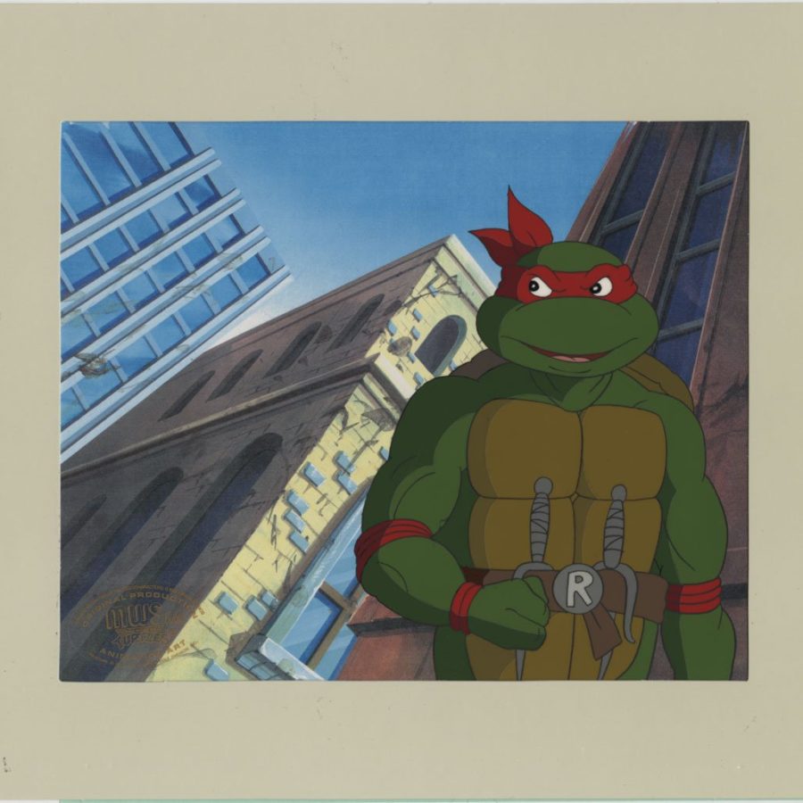 Teenage 2024 Mutant Ninja Turtles Animated Cel