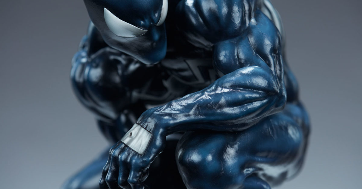 Symbiote Spider-Man is Back with New Sideshow Collectibles Statue