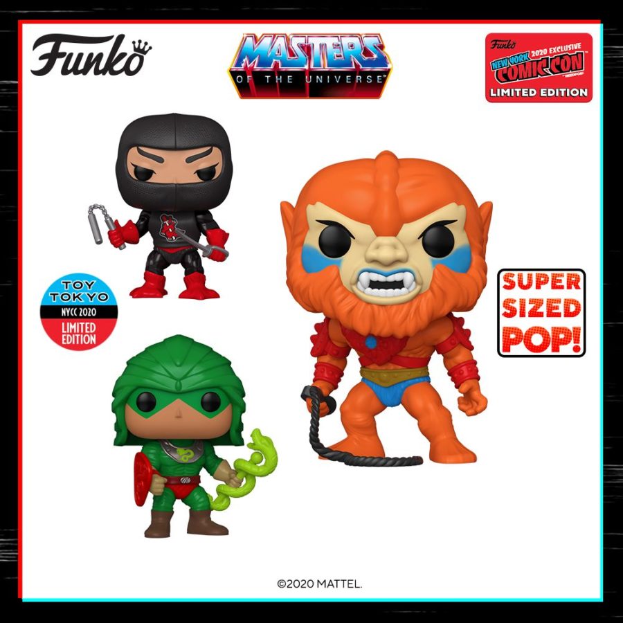 Ninjor Funko Pop Vinyl Figure Masters Of The Universe MOTU NYCC Exclusive 2020 