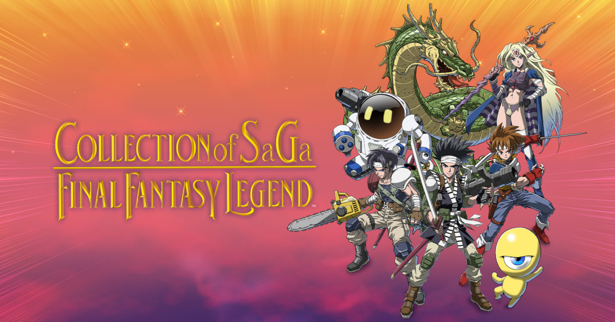 Square Enix Shows Off Collection Of SaGa Final Fantasy Legend