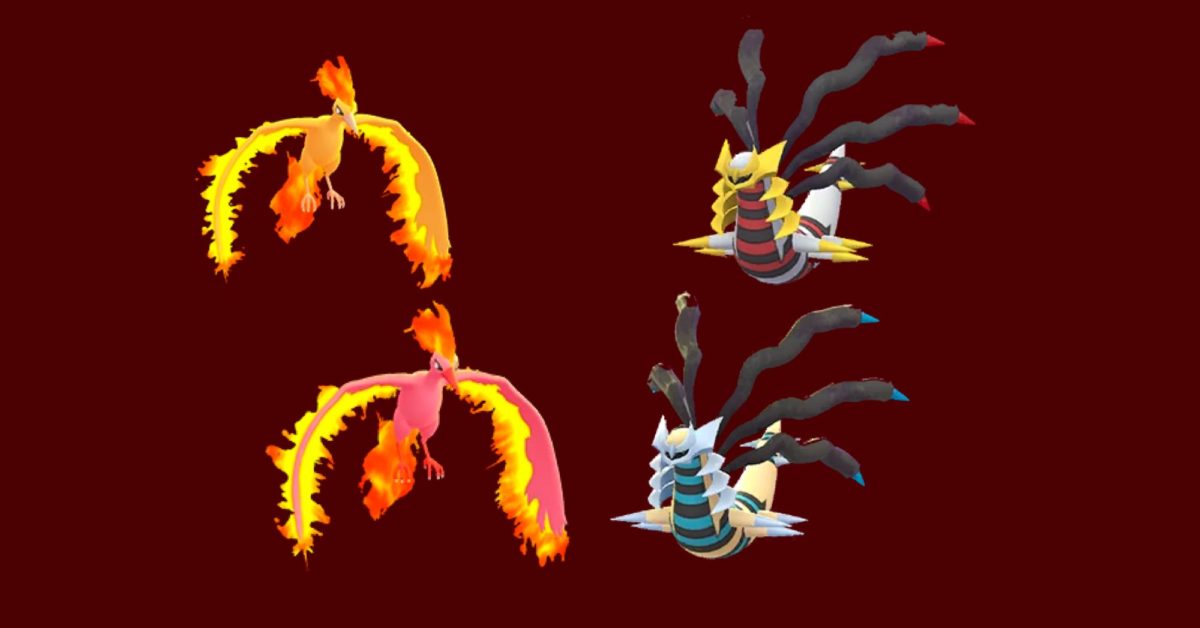 Shiny Giratina (Altered Forme) - Pokemon Go