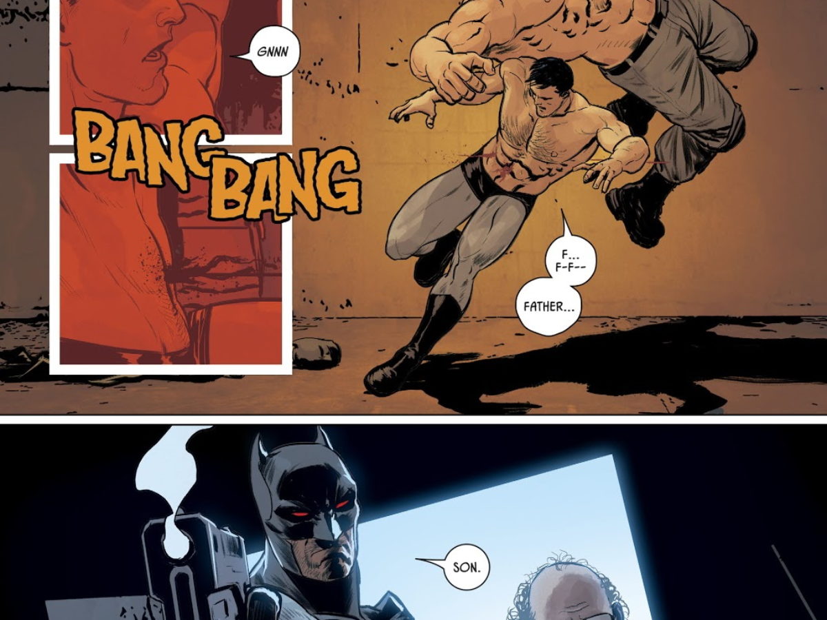 bane before and after comics