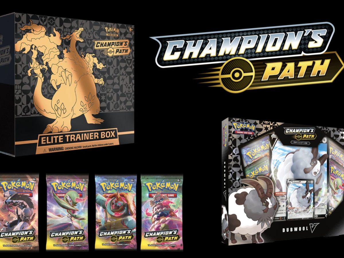 New Official Sealed Pokemon Trading Card Game Details about   Champion's Path Booster Pack 