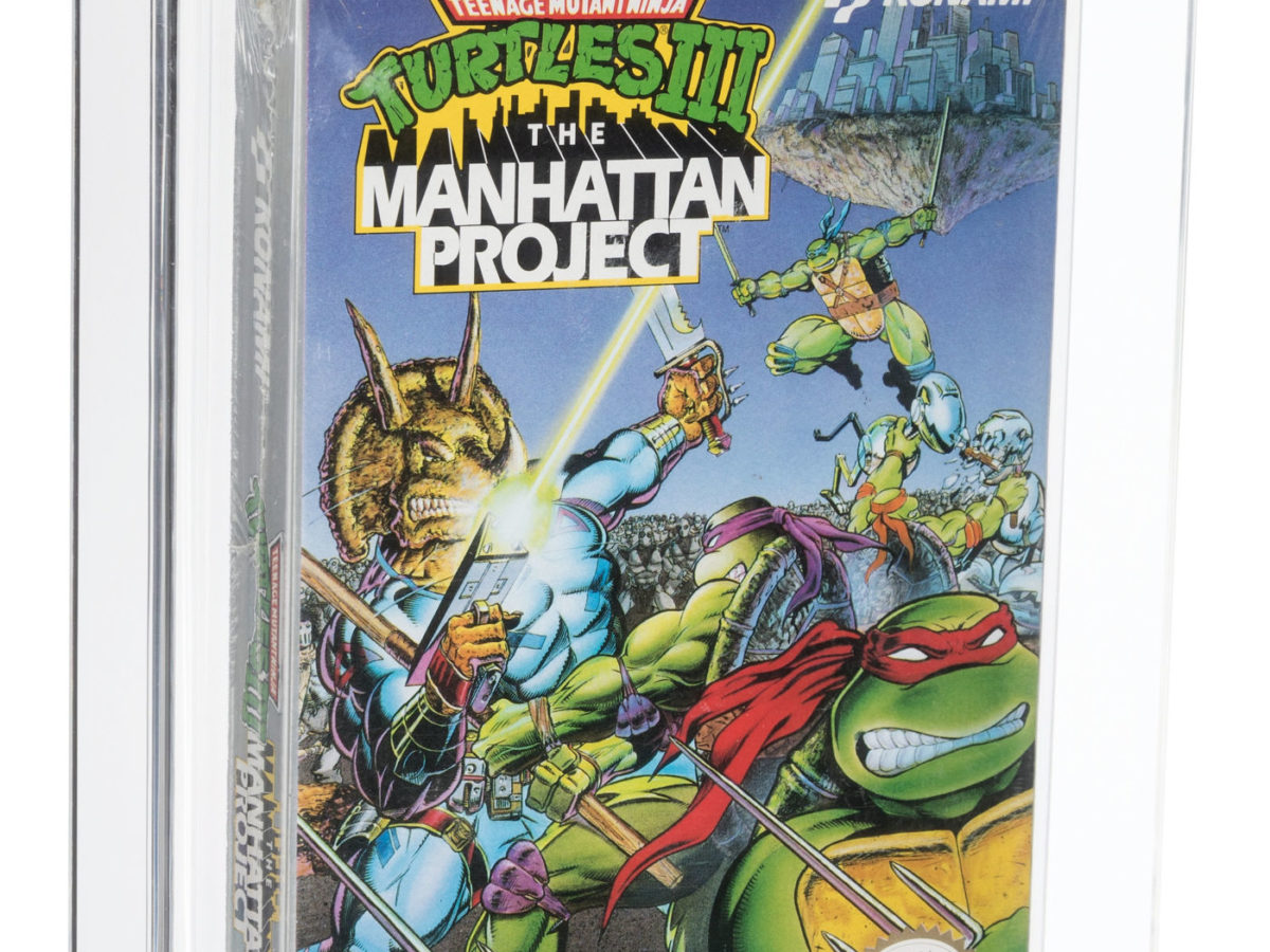 Lot of 3 NES Teenage Mutant Ninja Turtles I II III The Manhattan Project Arcade