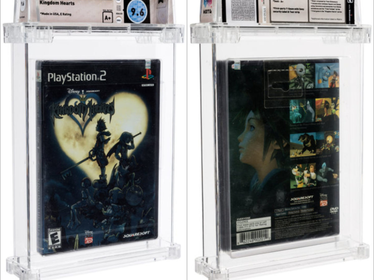 Sealed PS2 Kingdom Hearts Up For Auction Now At Heritage