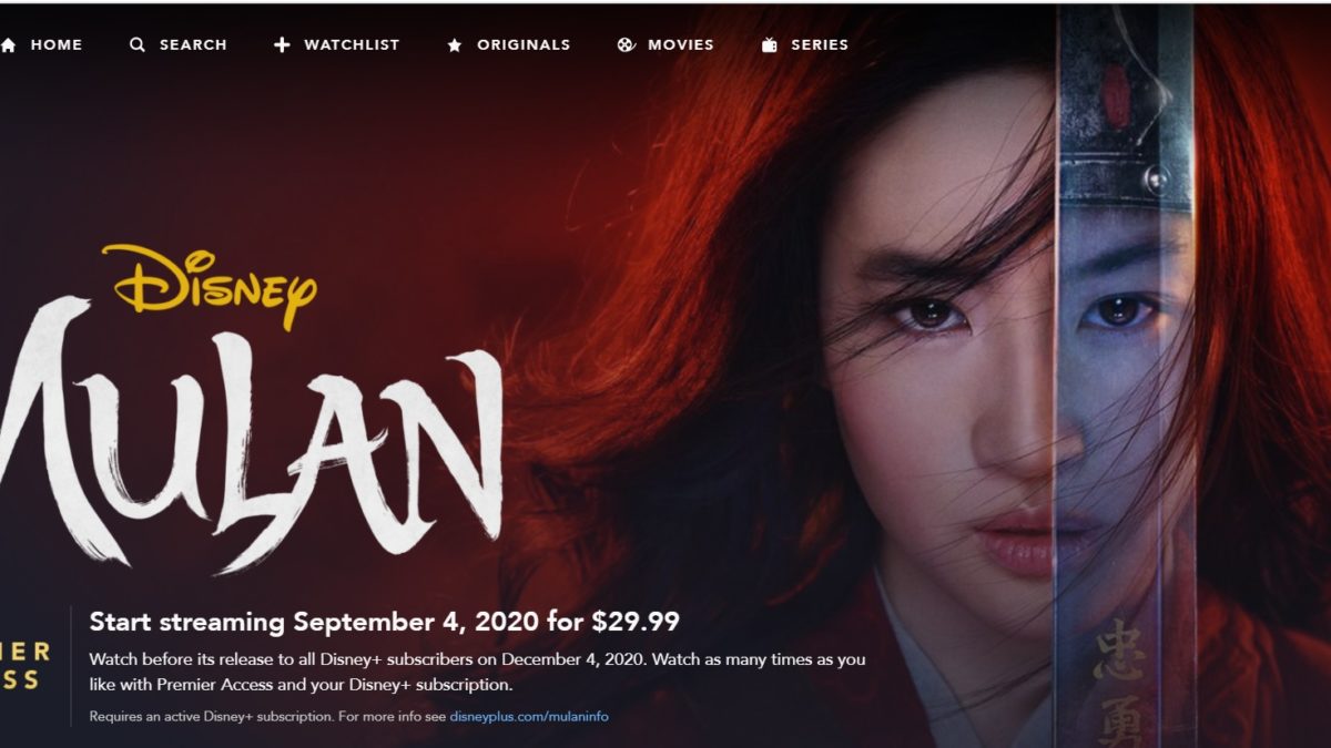 If You Haven t Watched It Already Mulan Is Now Free On Disney