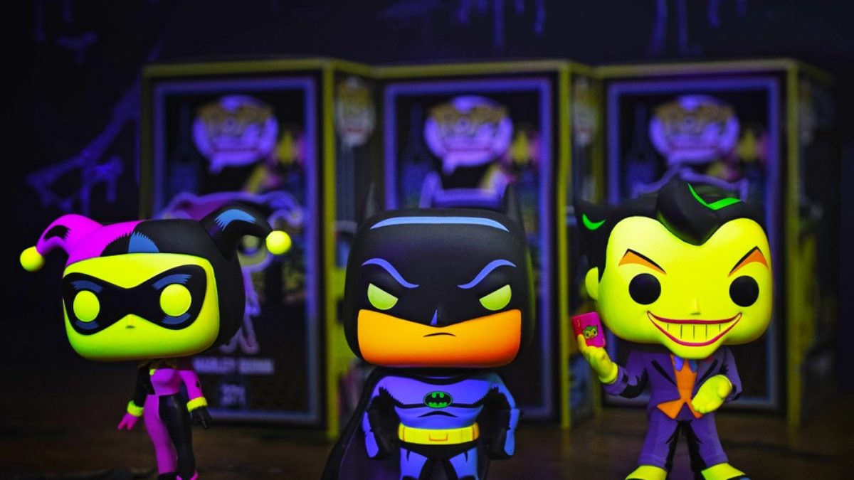 Funko Officially Announces Batman Animated Black Light Pops