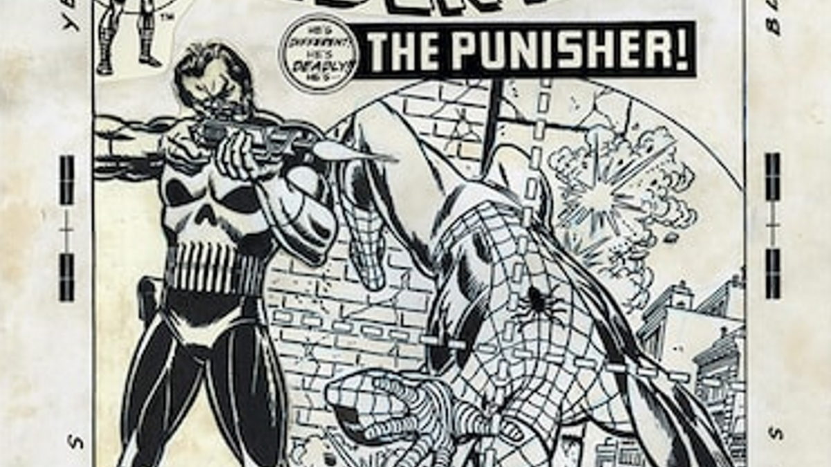 First Punisher Original Artwork Goes to Auction, Estimated $2 Million