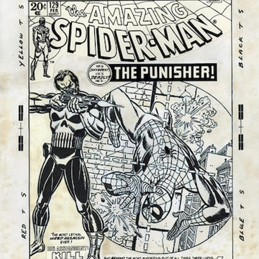 First Punisher Original Artwork Goes to Auction, Estimated $2 Million
