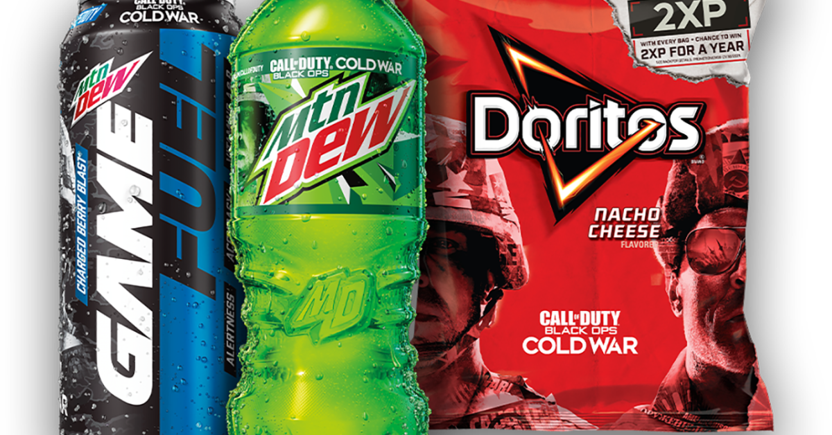 Activision exploits Modern Warfare 3 by featuring Pepsi sponsorship, eat  Dorito's and drink Mountain Dew to receive Double XP