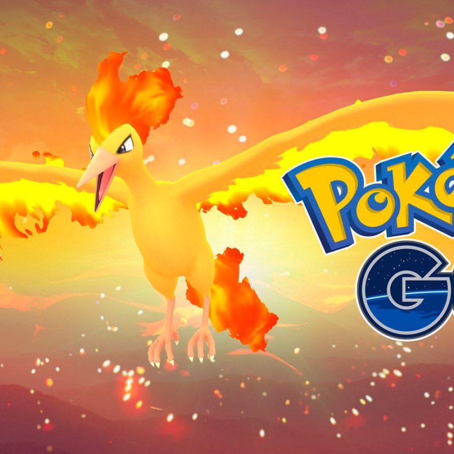 Moltres Kanto Region Legendary Birds for Pokemon Go SHINY. 