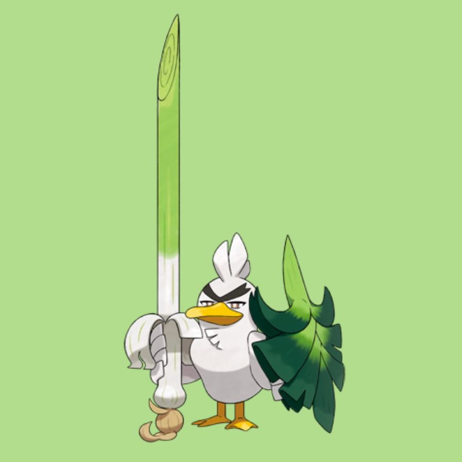 Farfetch'd de Galar, Pokémon