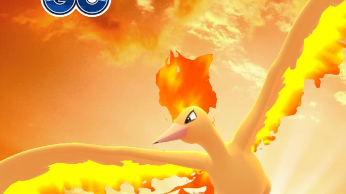 Moltres Kanto Region Legendary Birds for Pokemon Go - SHINY.