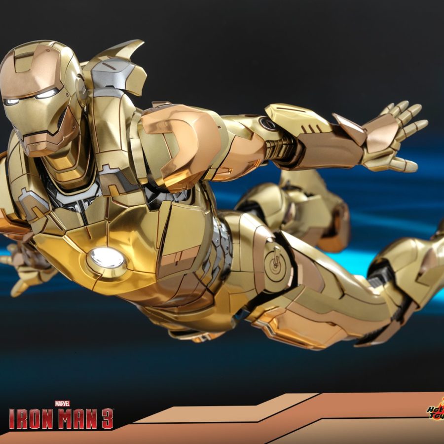 Iron Man Mark XXI Midas Armor Lands at Hot Toys