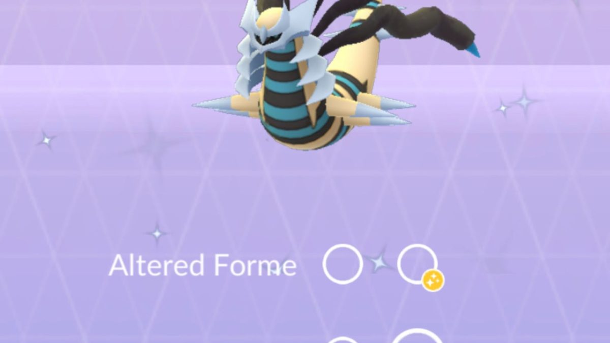 SHINY GIRATINA Altered Forme - Pokemon TRADE - Registered - Read