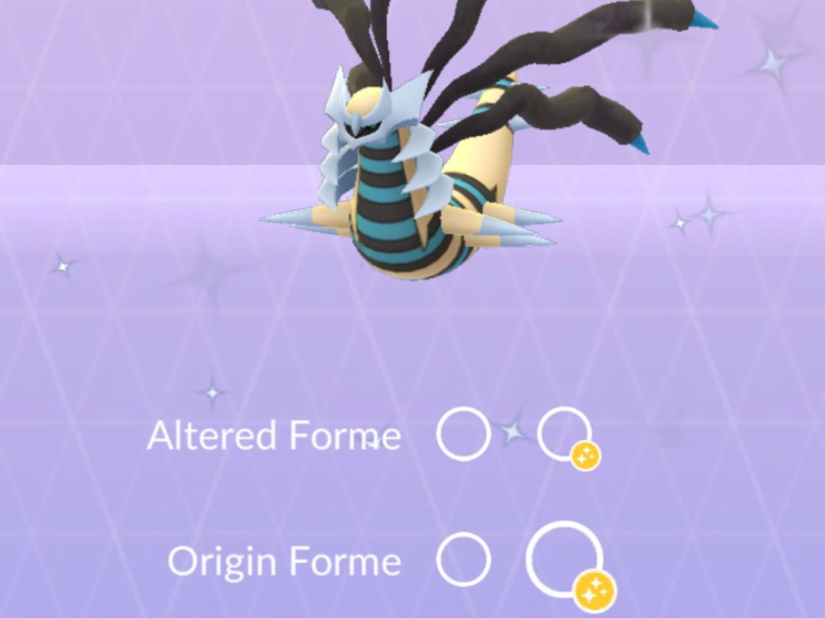 Pokemon shiny giratina orgin