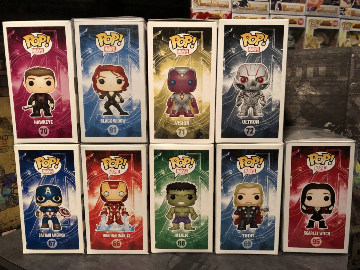 marvel lucha pops