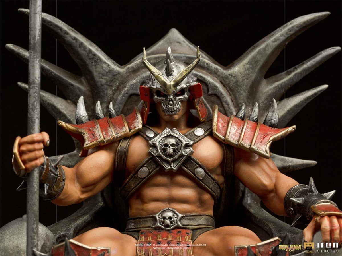 This Shao Kahn statue reminds me of how imposing he was in the original  Mortal Kombat games – Destructoid