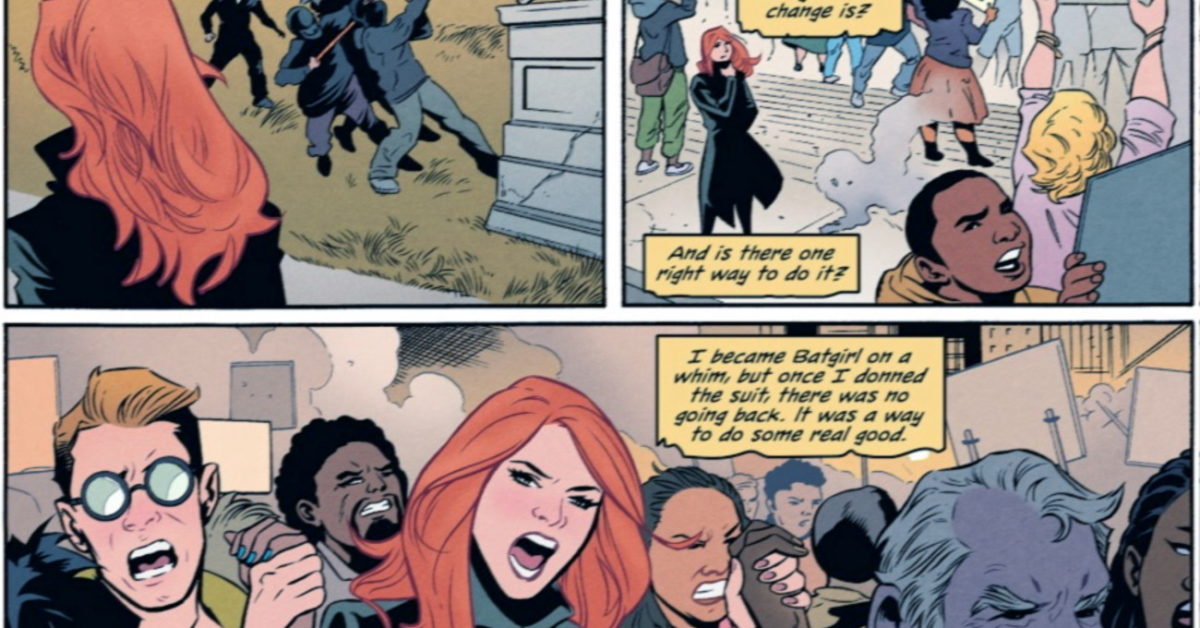 Barbara Gordon Heads To Washington For Batgirl Spoilers