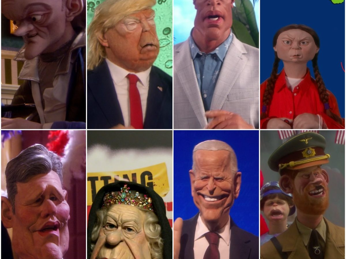 All Spitting Image S01e01 Puppets From The Queen To Joe Biden To Greta