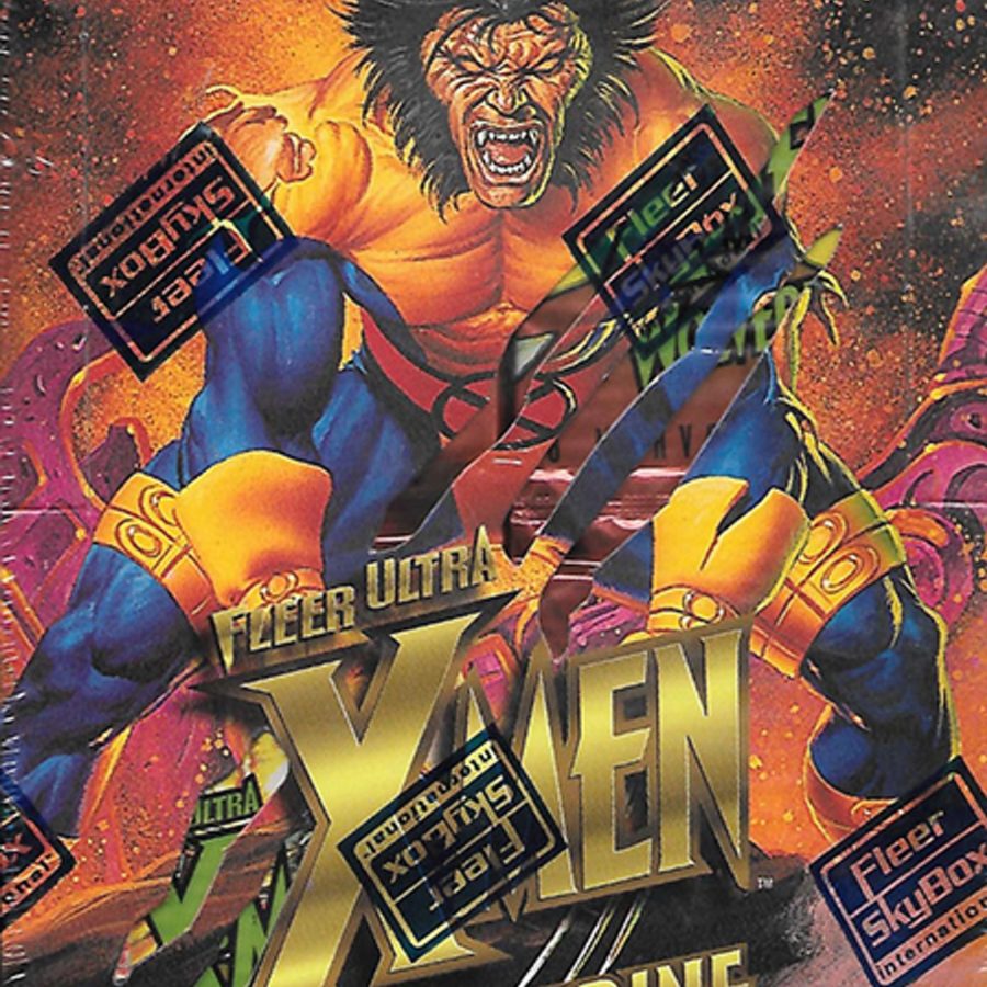 1996 Fleer Ultra X-Men Wolverine Dealer Sell Sheet Promotion NMM Promo  Marvel