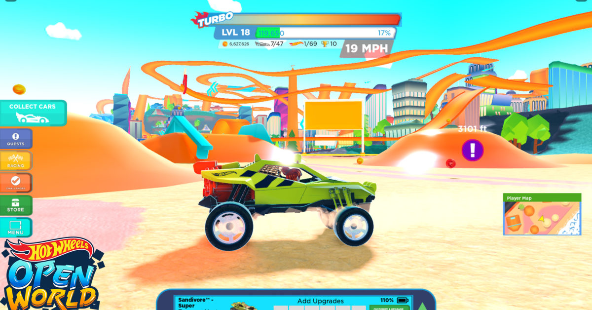 Mattel S Hot Wheels Open World Has Launched On Roblox - roblox games pokemon universe
