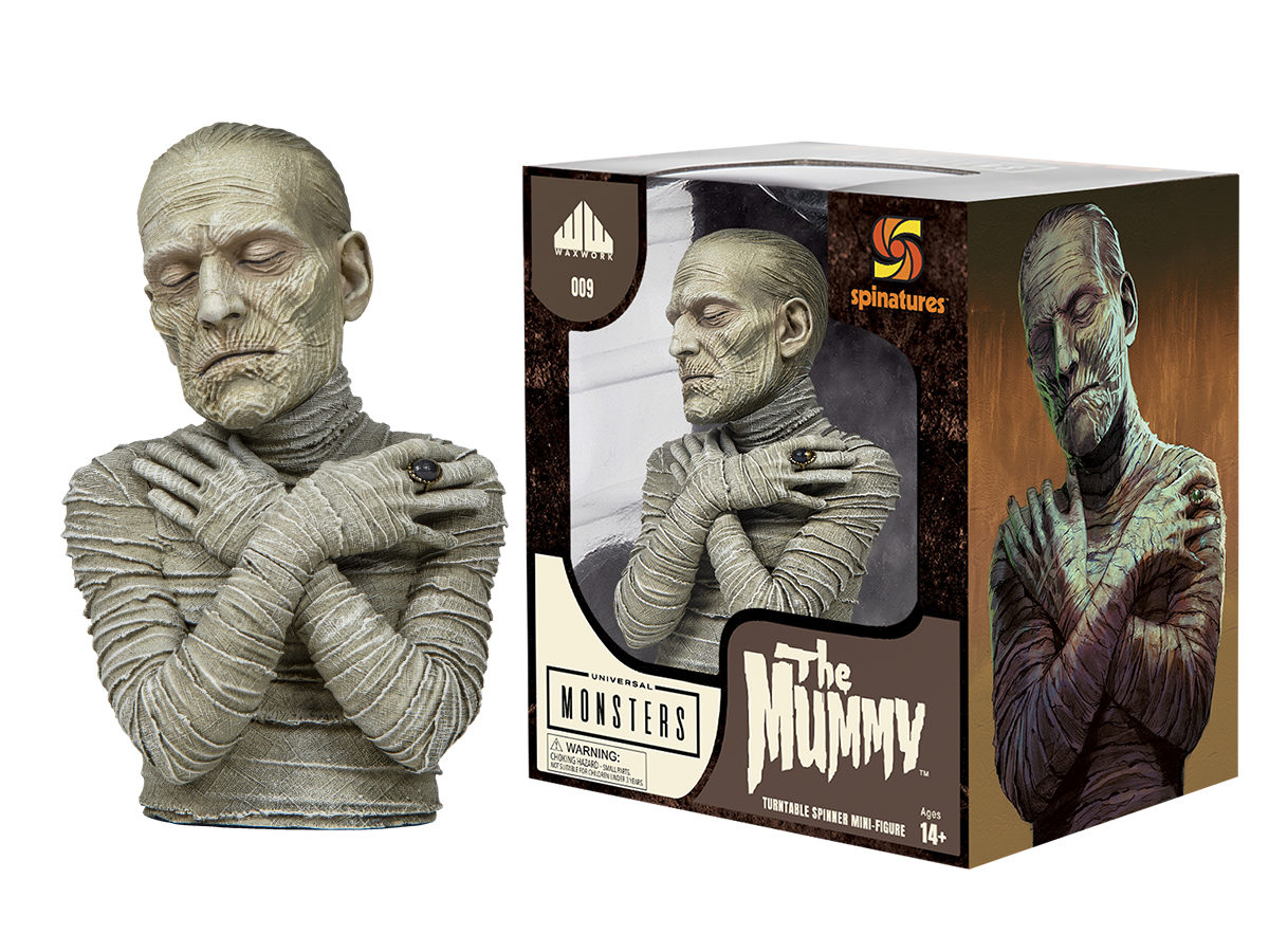JAP工房 Universal Studios Monsters Mummy Universal Monsters Ultimate Mummy (Black & White) Figure