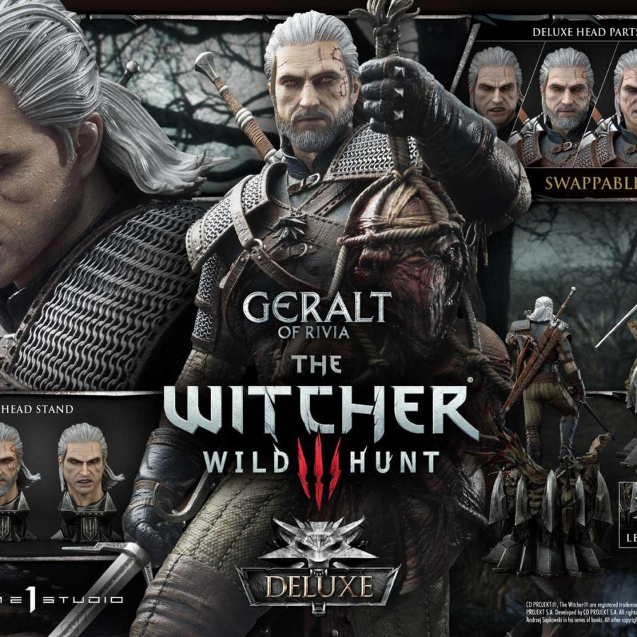 Museum Masterline The Witcher 3: Wild Hunt Geralt of Rivia Battle